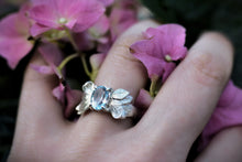 Charger l'image dans la galerie, Bague Fairy, Topaze bleue &amp; argent 925
