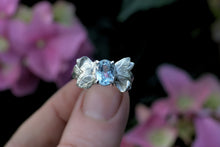 Charger l'image dans la galerie, Bague Fairy, Topaze bleue &amp; argent 925
